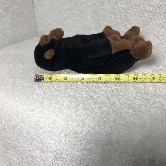 Vintage Ty Beanie Baby 1996 CONGO the Gorilla Plush Black & Brown Gorilla W/Tags - Picture 3 of 7